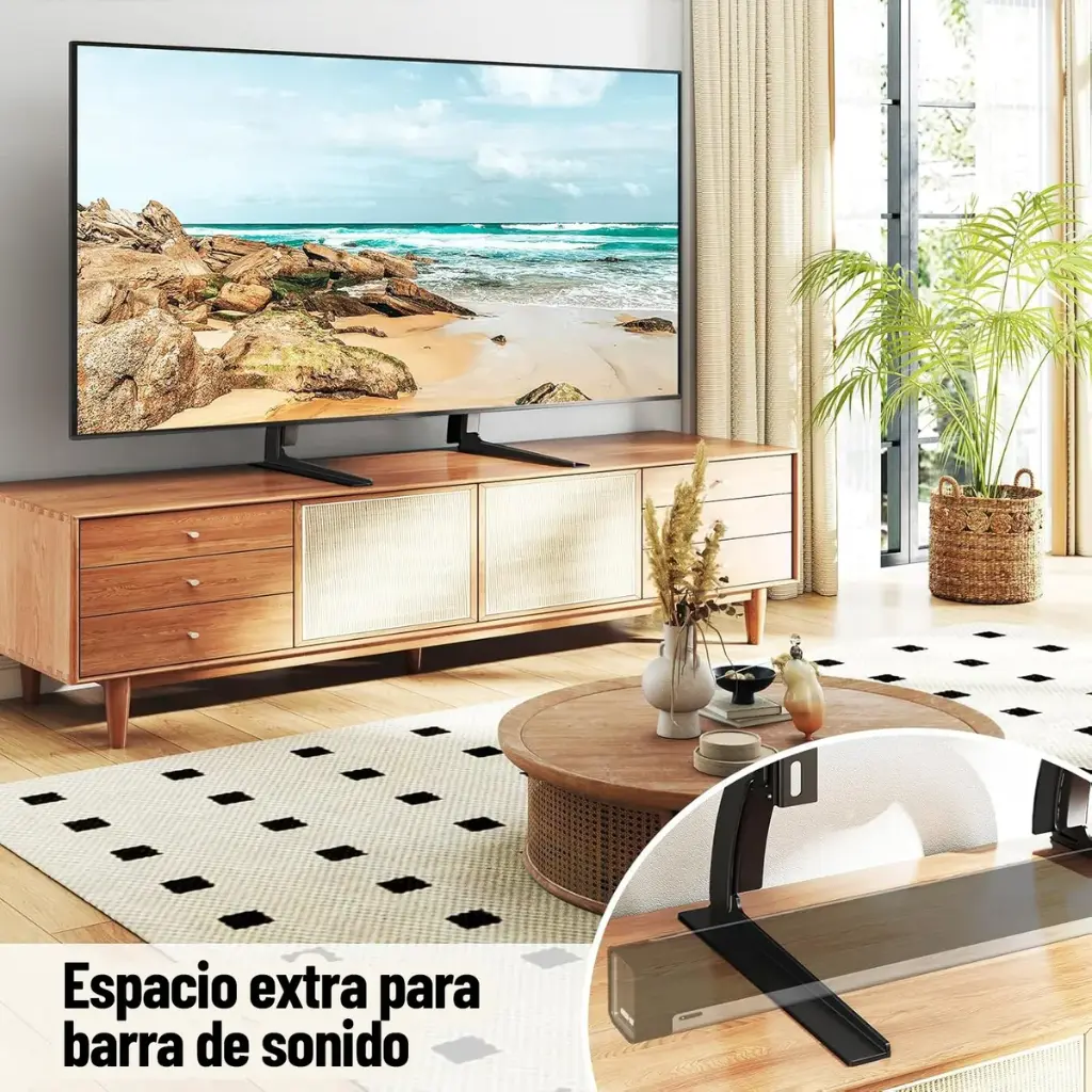 Soporte De Pie Tv Base Fijo 26 A 37 Pulgadas Lcd Led 45 Kg ®