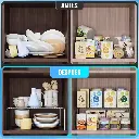  Estante Organizador Alacena Extensible Cocina Baño Separador 