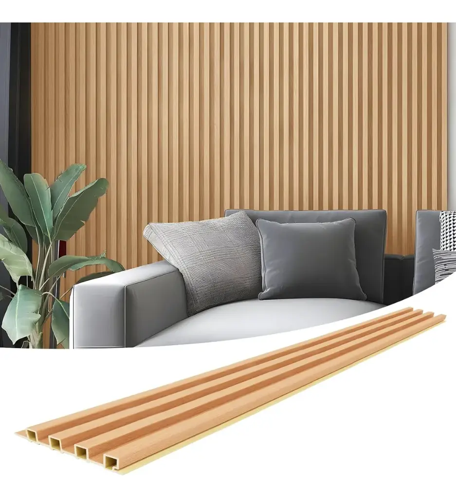 Wall Panel Wpc Revestimiento Interior Pared 2.90m X 16.5 Cm