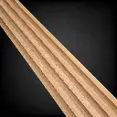 Wall Panel Wpc Revestimiento Interior Pared 2.90m X 16.5 Cm