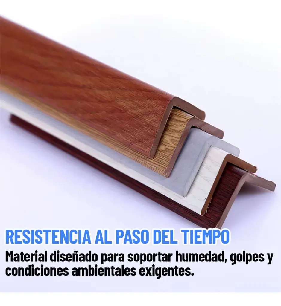 Perfil Angulo Recto Para Panel Wpc Revestimiento Pared Ql ®