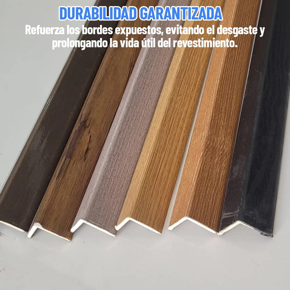 Perfil Angulo Recto Para Panel Wpc Revestimiento Pared Ql ®