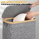 Canasto Cesto Para Ropa Con Tapa Organizador Baño Plegable ®