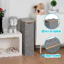Canasto Cesto Para Ropa Con Tapa Organizador Baño Plegable ®