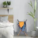 Canasto Cesto Ropa Sucia Pleglable Bambu Organizador Baño Ql