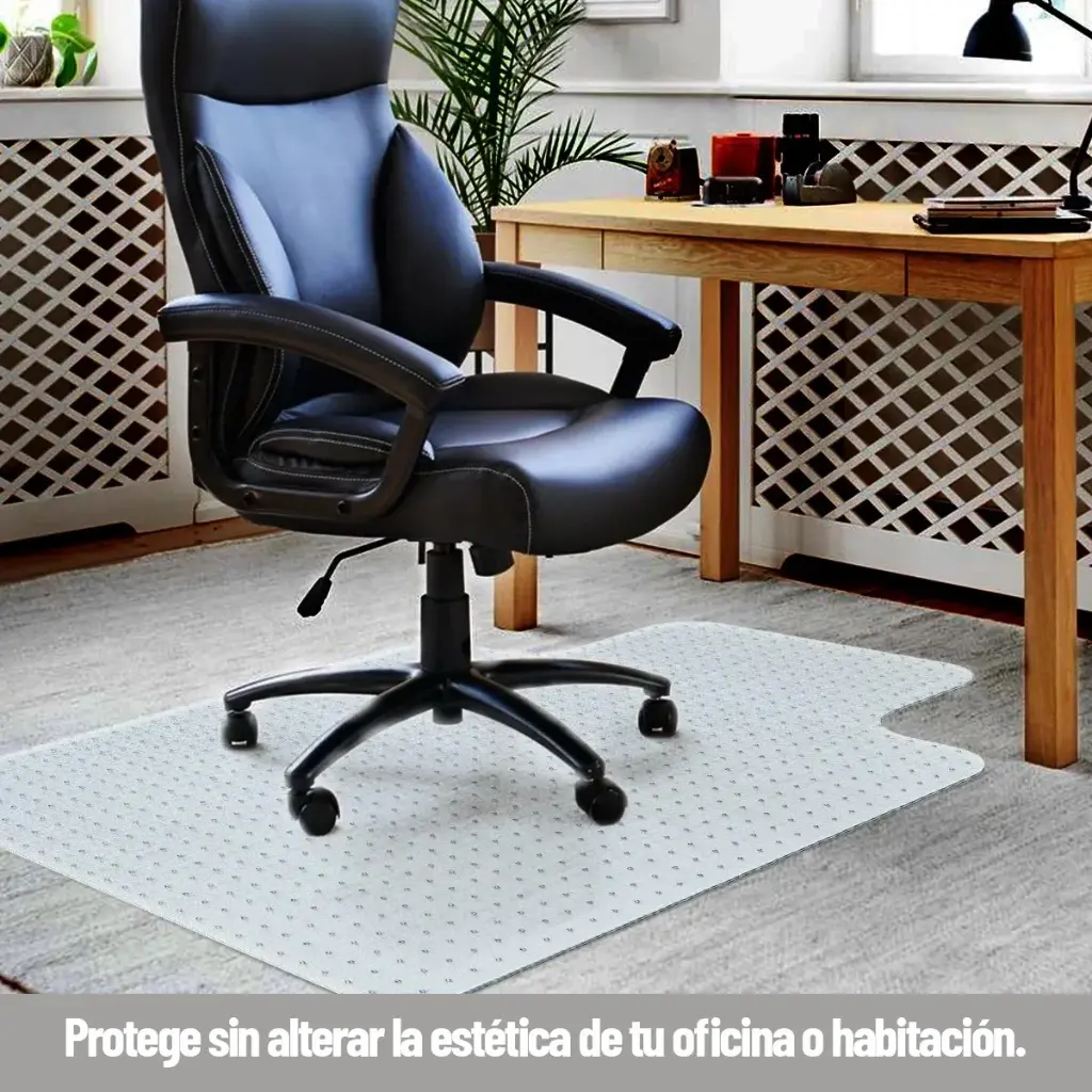 Alfombra De Silla De Oficina Protector De Piso De Madera