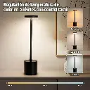 Lampara Para Escritorio Led Regulable Al Tacto Inalambrica