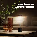 Lampara Para Escritorio Led Regulable Al Tacto Inalambrica