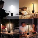 Lampara Para Escritorio Led Regulable Al Tacto Inalambrica