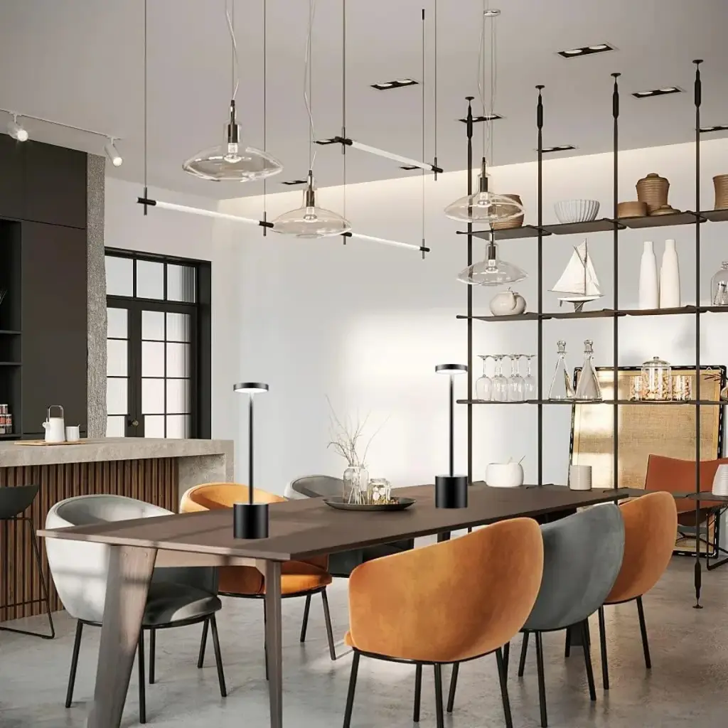 Lampara Para Escritorio Led Regulable Al Tacto Inalambrica