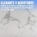 Placa Pvc Símil Mármol 2,44x1,22m 3mm Resistente Agua Calor®