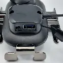 Soporte Celular Moto C/ Cargador Usb En Aluminio Muy Fuerte