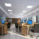 Plafón Panel Led 60x60cm 48w 220v Luz Fria Cuadrado