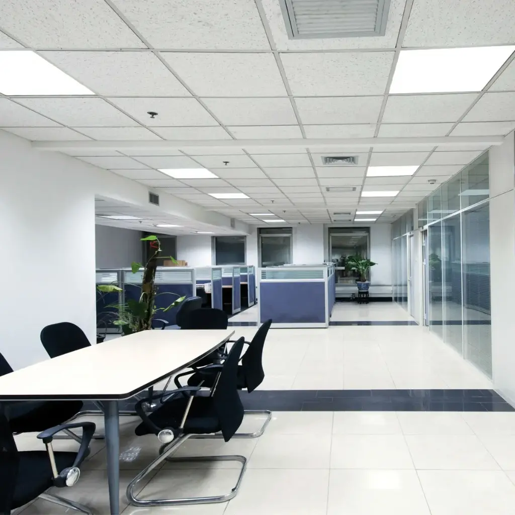 Plafón Panel Led 60x60cm 48w 220v Luz Fria Cuadrado