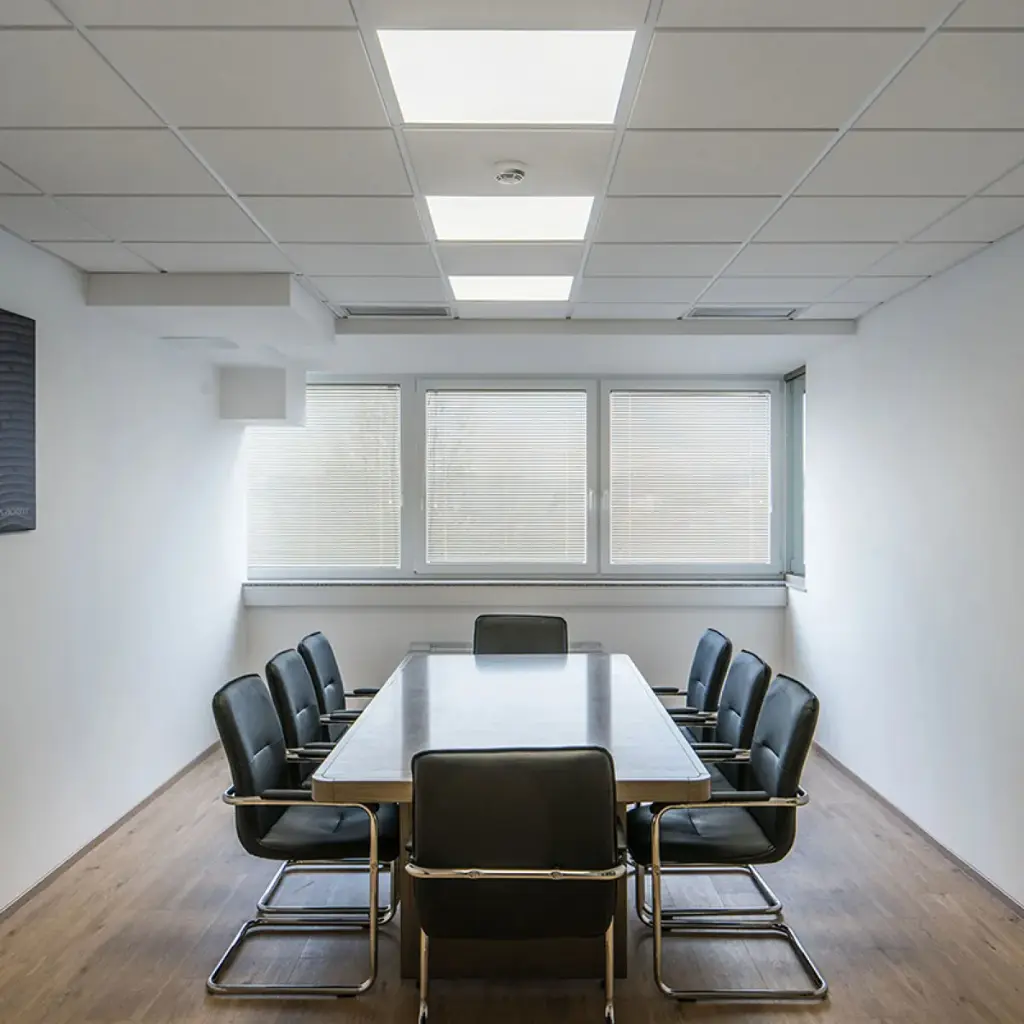 Plafón Panel Led 60x60cm 48w 220v Luz Fria Cuadrado