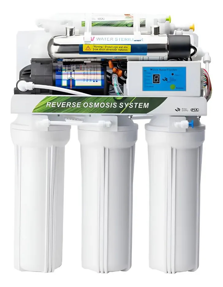 Purificador De Agua De Osmosis Inversa 5 Etapas Con Bomba