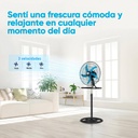 Ventilador De Pie Industrial 3 Velocidades 5 Aspas Calidad