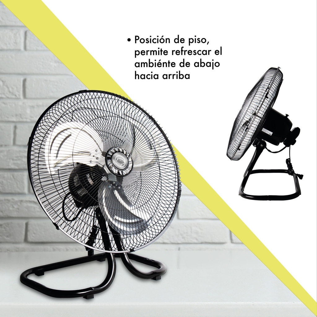 Ventilador De Pie Industrial 3 Velocidades 3 Aspas Calidad ®
