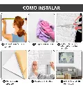 Placa Revestimiento Pared Autoadhesiva Ladrillo 70x77cm Ql