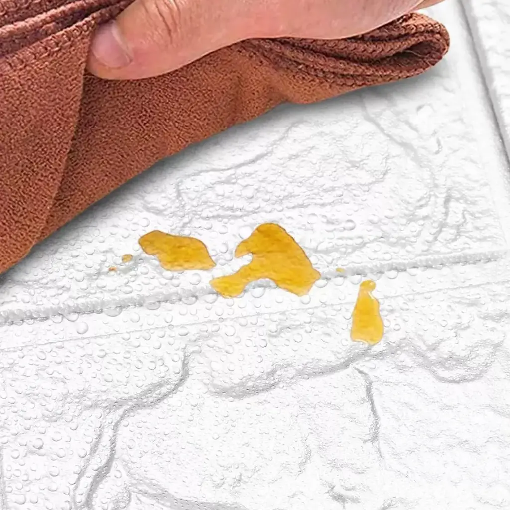 Placa Revestimiento Pared Autoadhesiva Ladrillo 70x77cm Ql