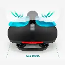 Asiento De Gel Rockbros Para Bicicletas Acolchado Con Mango