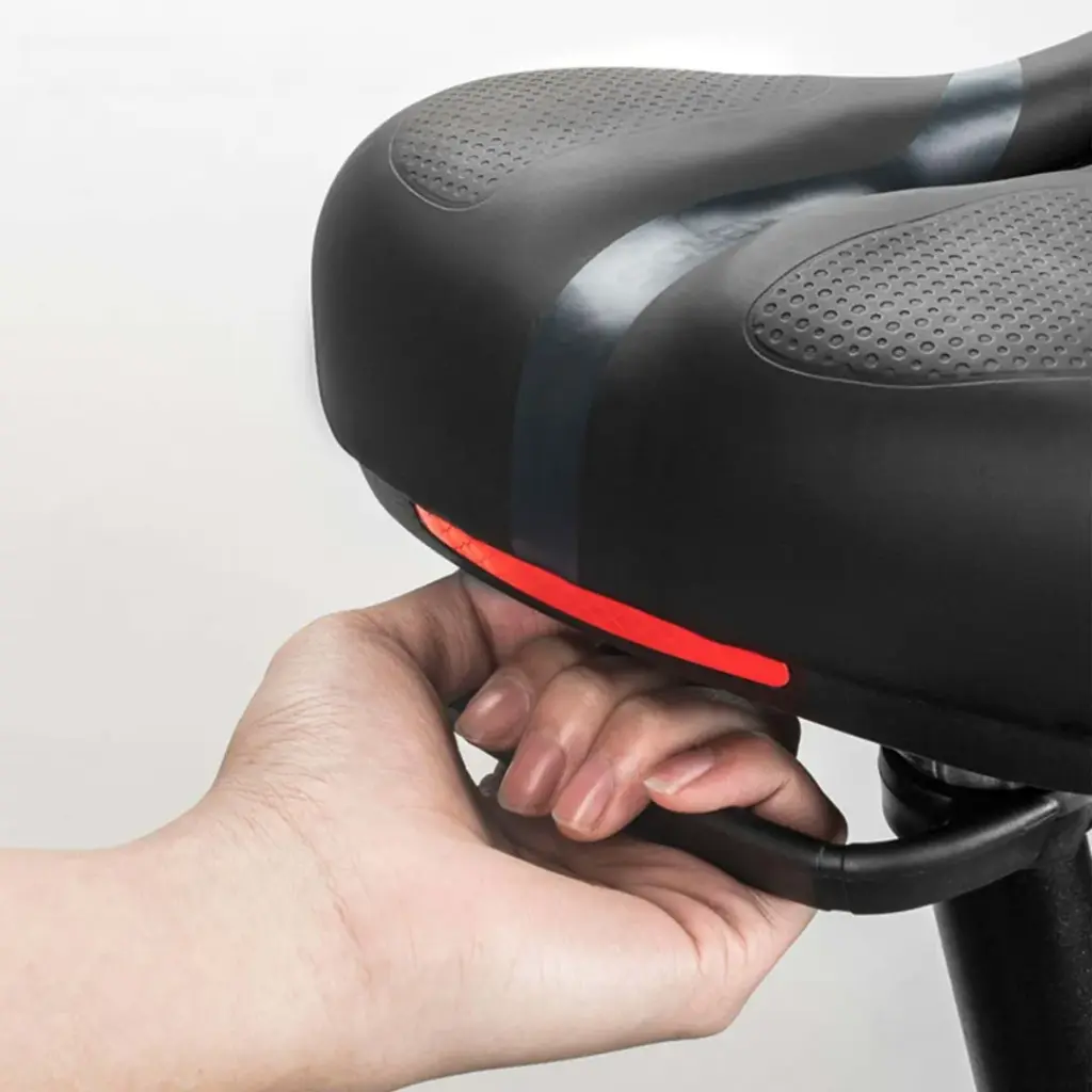 Asiento De Gel Rockbros Para Bicicletas Acolchado Con Mango