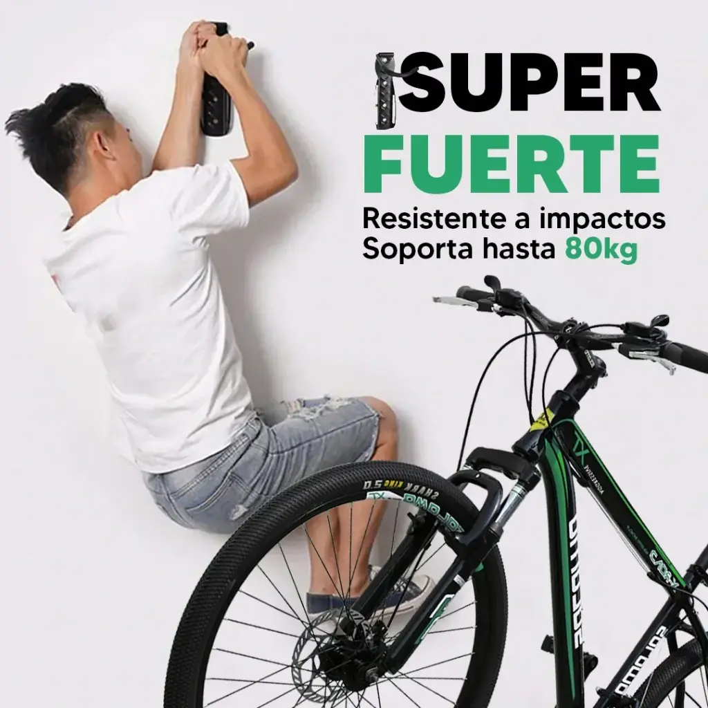 Soporte Para Bicicleta De Pared Colgar Enganchar Bici