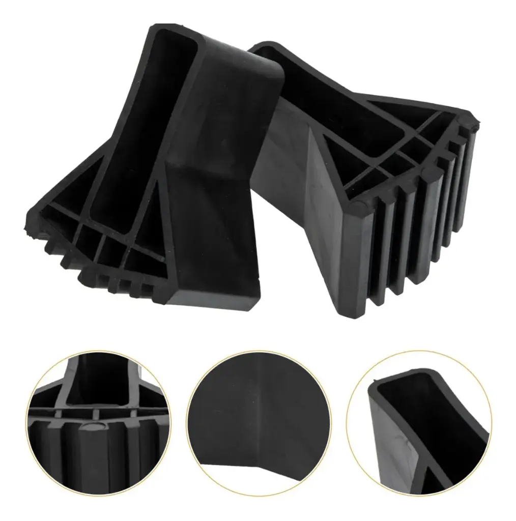 4 Regatones Para Escalera Aluminio Antideslizantes Seguridad
