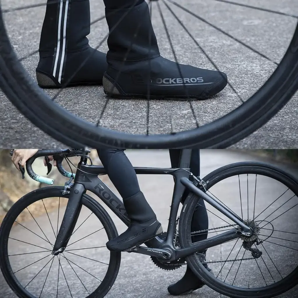Rockbros Cubre Zapatillas De Ciclismo Mtb Bicicleta Térmica