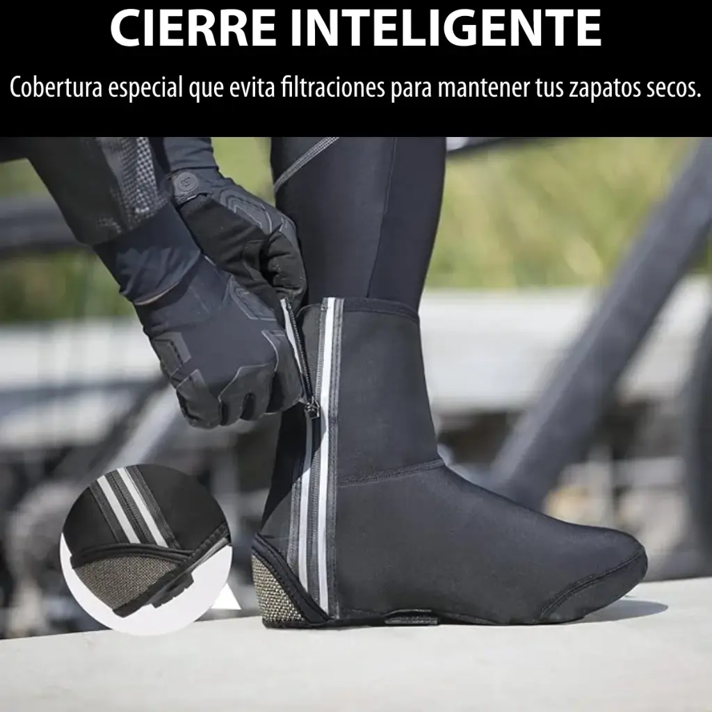 Rockbros Cubre Zapatillas De Ciclismo Mtb Bicicleta Térmica
