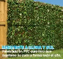 Enredadera Cerco Artificial Celosía Extensible Plegable 2mts 