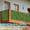 Enredadera Cerco Artificial Celosía Extensible Plegable 2mts 