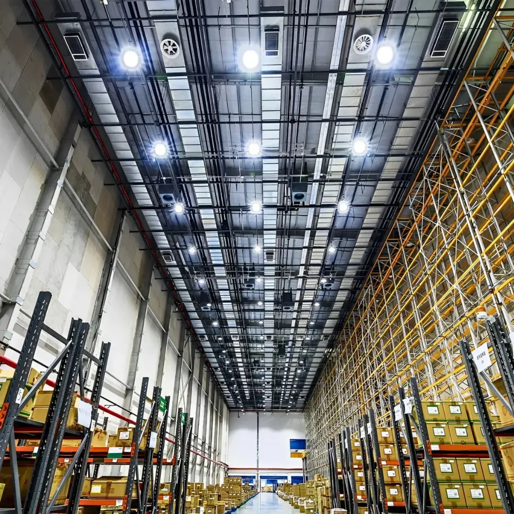 Foco Techo Led Para Galpon Deposito 100w Ip65 Luz Ufo
