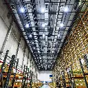 Foco Techo Led Para Galpon Deposito 100w Ip65 Luz Ufo