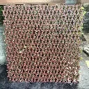 Cerco Madera Extensible Hojas Artificial Plegable Jardin 2 M 