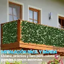 Cerca Madera Extensible Enredadera Artificial Plegable Hojas 