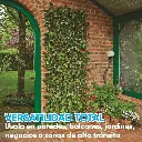 Cerca Madera Extensible Enredadera Artificial Plegable Hojas 