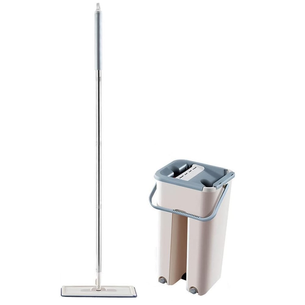 Balde Mopa Con Cubo Fregona Doble Plana Escurridor Calidad ®