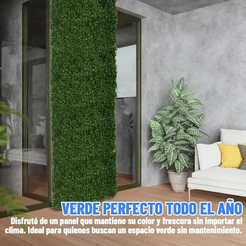 Kit X10 Enredadera Planta Artificial 40x60cm Jardin Premium®