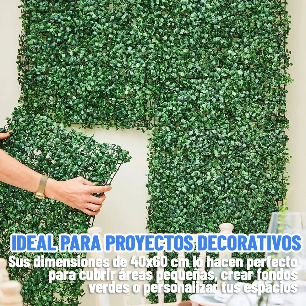 Kit X20 Enredadera Planta Artificial 40x60cm Jardin Premium®