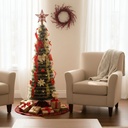 Árbol Navidad Arbolito Premium 120cm Frondoso Con Chirimbolo