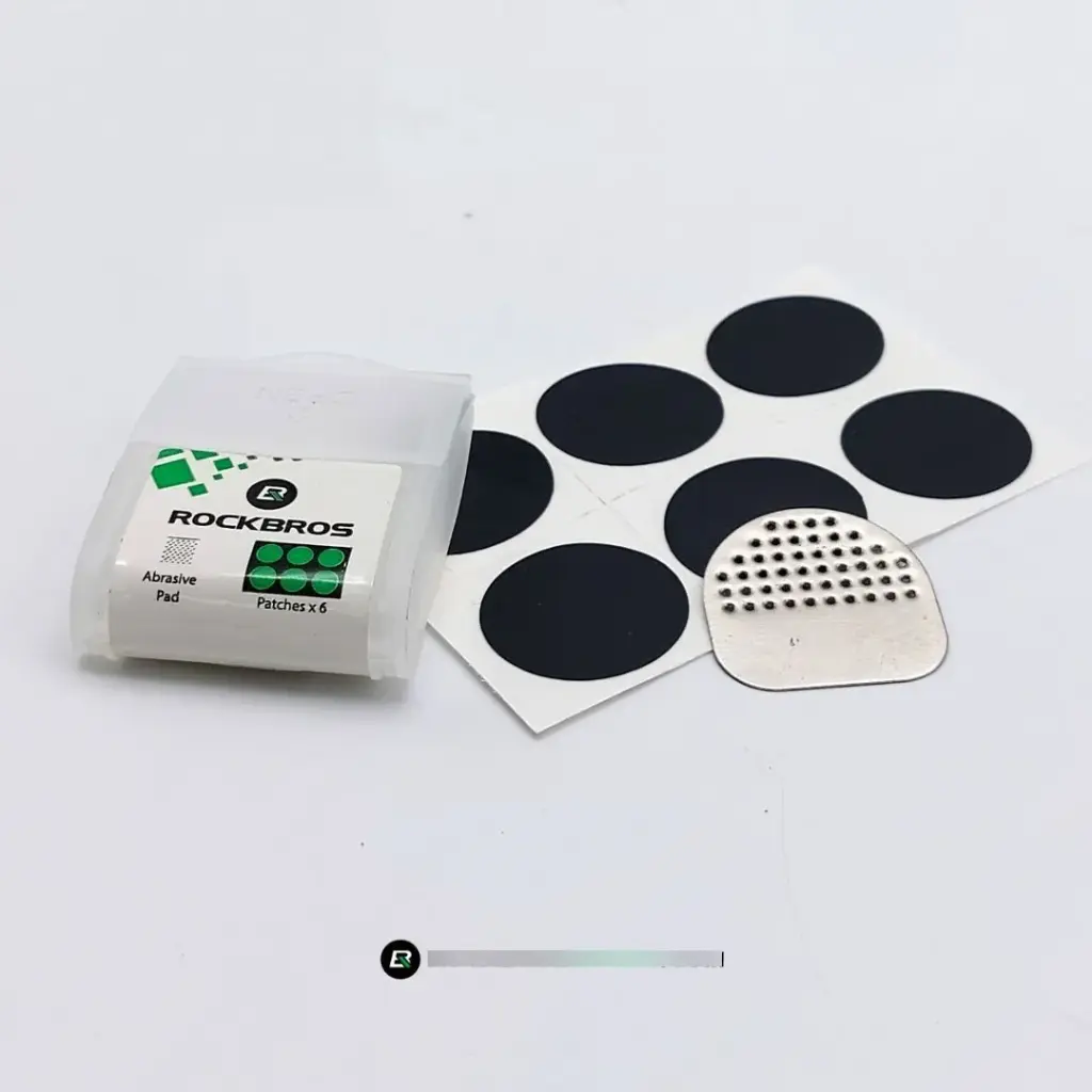 Kit 6 Parches Reparación Pinchazo Bicicleta Autopegantes
