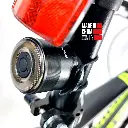 Luz Trasera Bicicleta Usb Q1 Samurai - Rockbros Color Negra