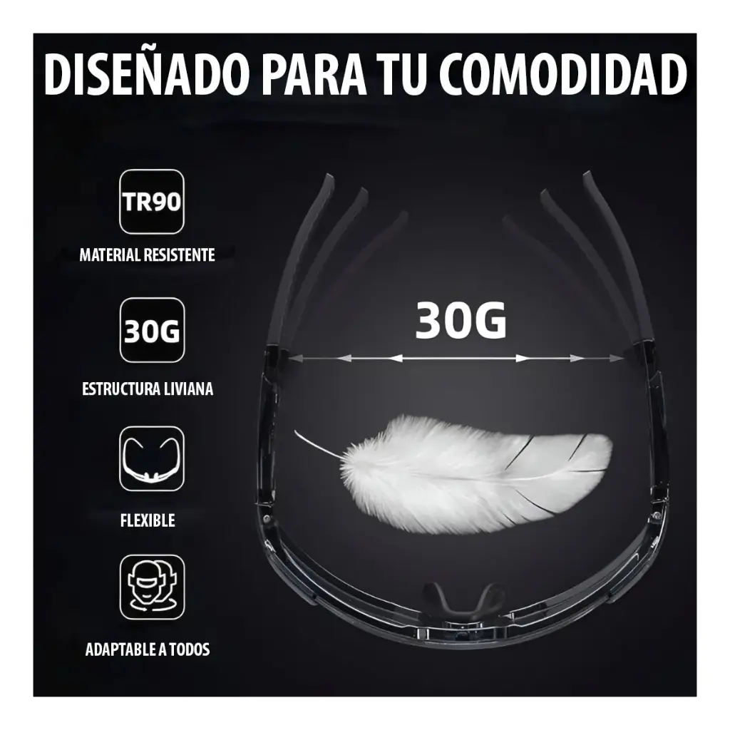 Lentes Fotocromaticos Rockbros De Ciclismo Negro Y Gris Tran