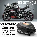 Bolso Rockbros Tanque Moto Porta Celular Convierte A Mochila