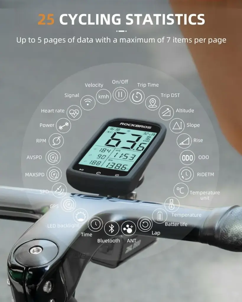 Computadora De Bicicleta Inalámbrica Ciclismo Bluetooth