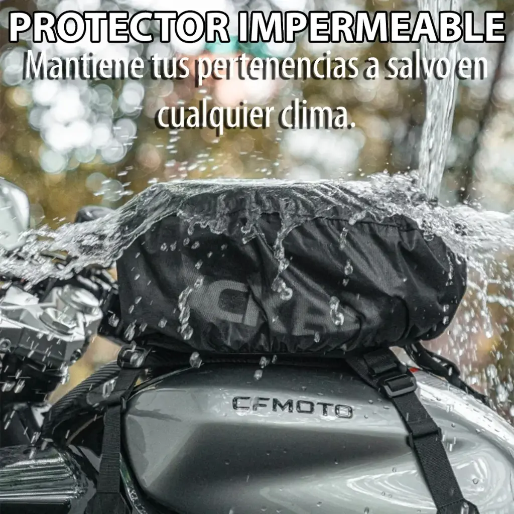 Bolso Rockbros Tanque Moto Porta Celular Convierte A Mochila