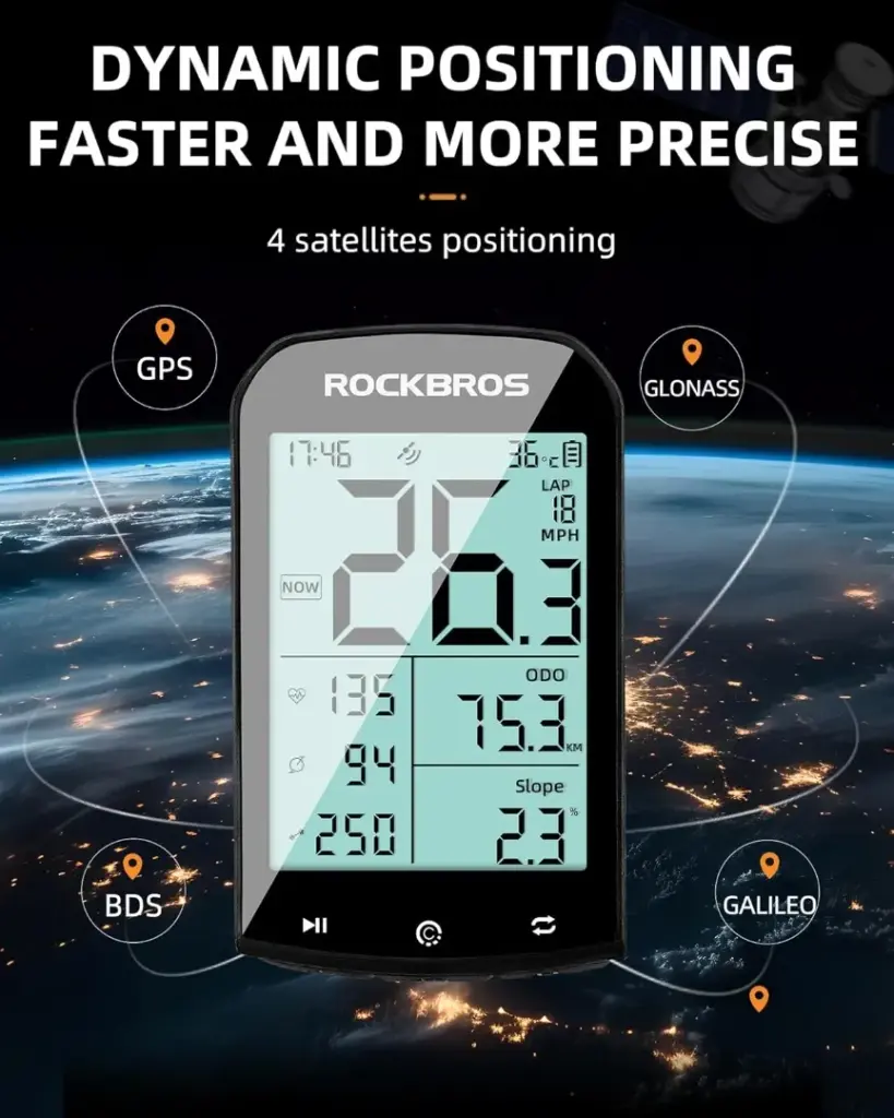 Computadora De Bicicleta Inalámbrica Ciclismo Bluetooth