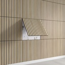 Placa Autoadhesiva Revestimiento Símil Wpc 60x60cm Pack X30®