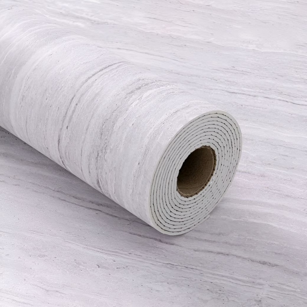 Rollo Revestimiento Autoadhesivo Pared Simil Marmol 1.2x3mts